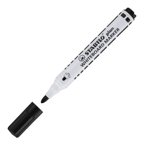 Picture of STABILO WHITEBOARD MARKER BLACK